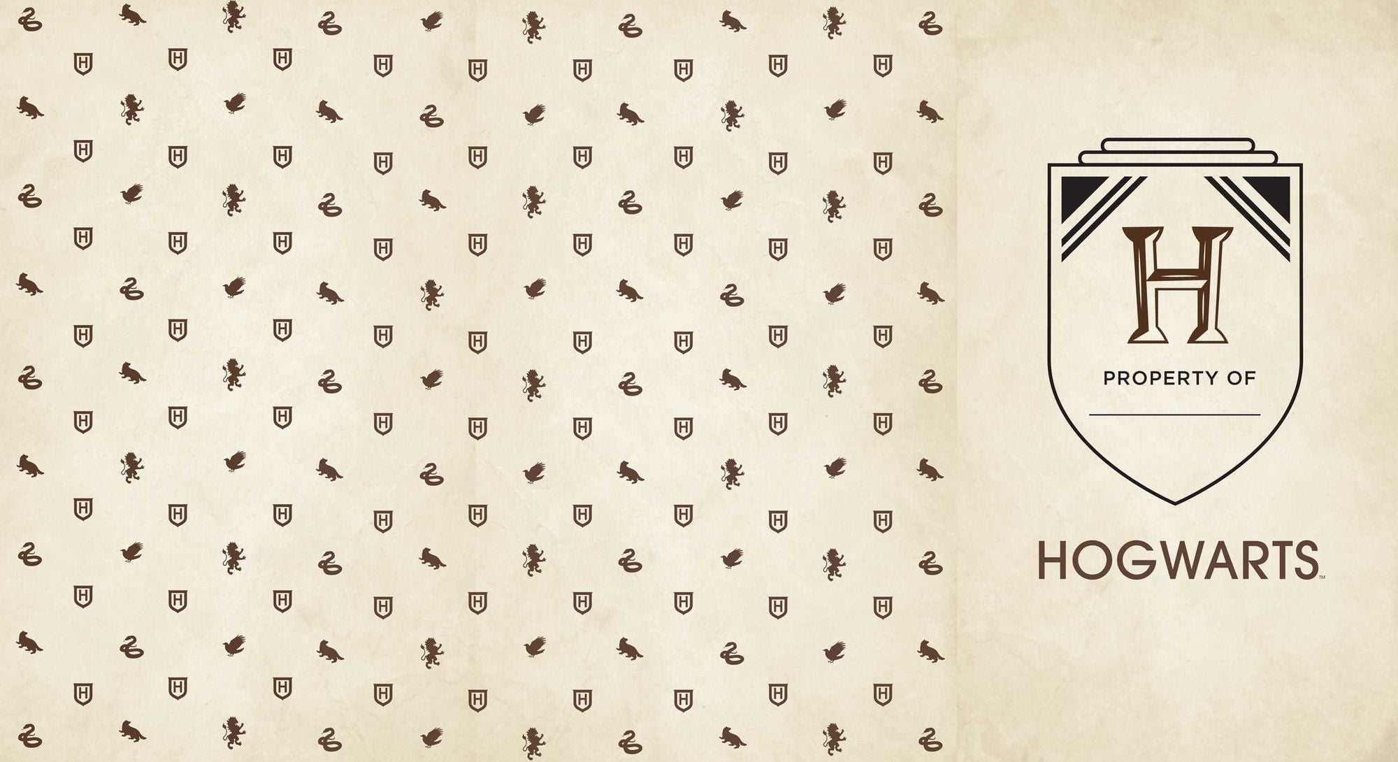 Harry Potter: Hogwarts Hardcover Ruled Journal