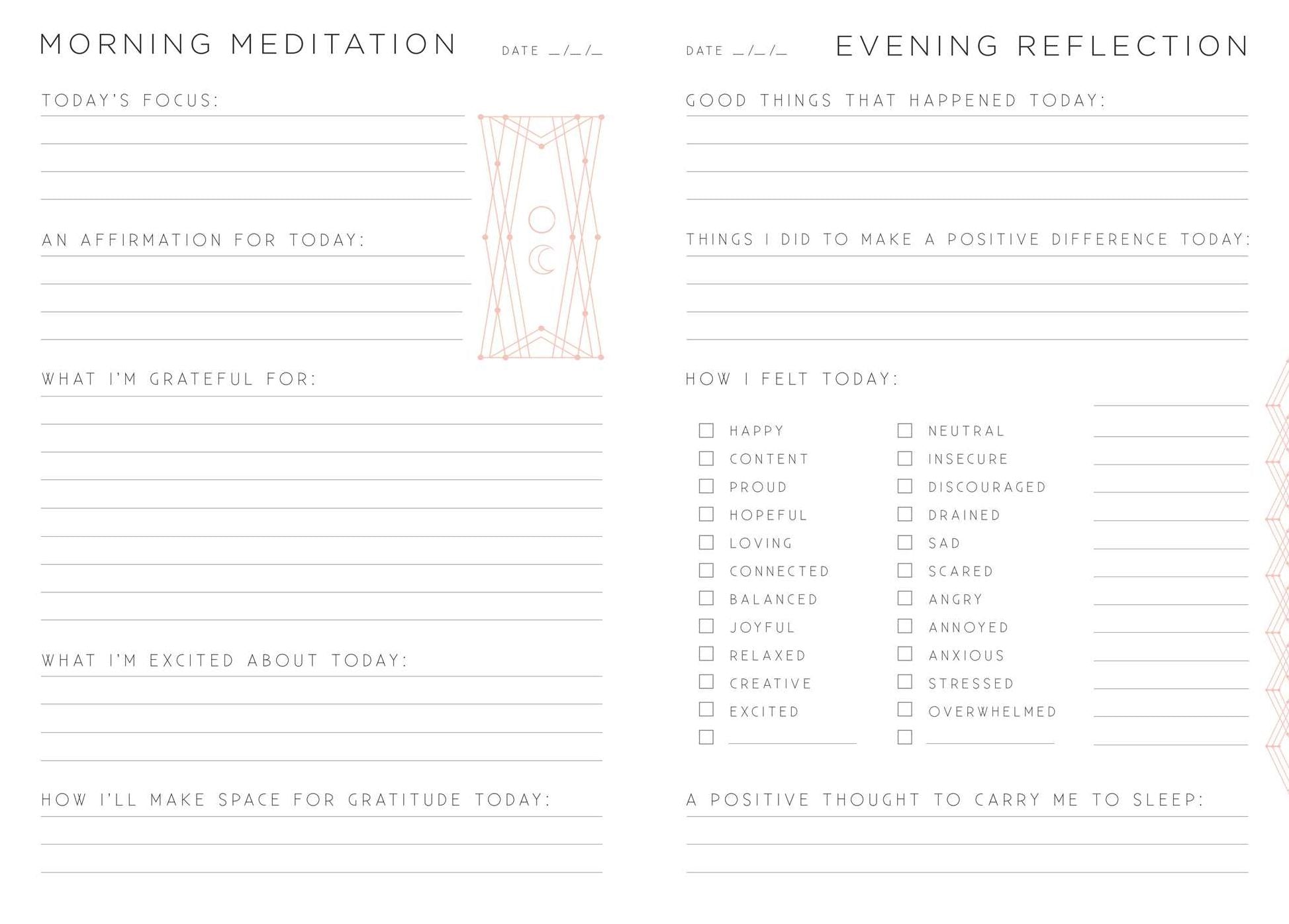 Gratitude: A Day and Night Reflection Journal