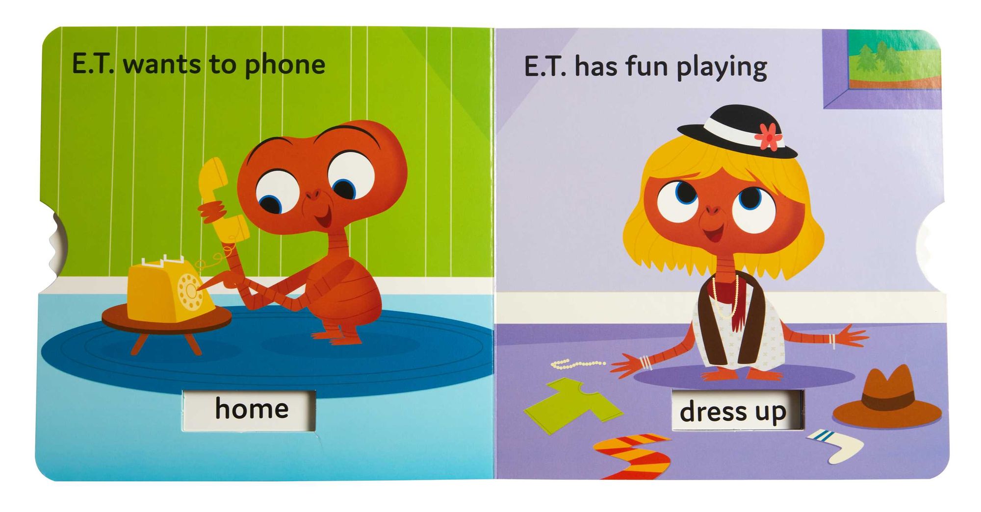 E.T. the Extra-Terrestrial: E.T.'s First Words: (Pop Culture Board Books, Baby's First Words)