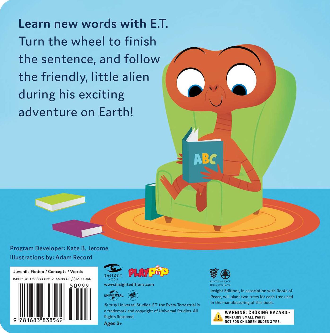 E.T. the Extra-Terrestrial: E.T.'s First Words: (Pop Culture Board Books, Baby's First Words)