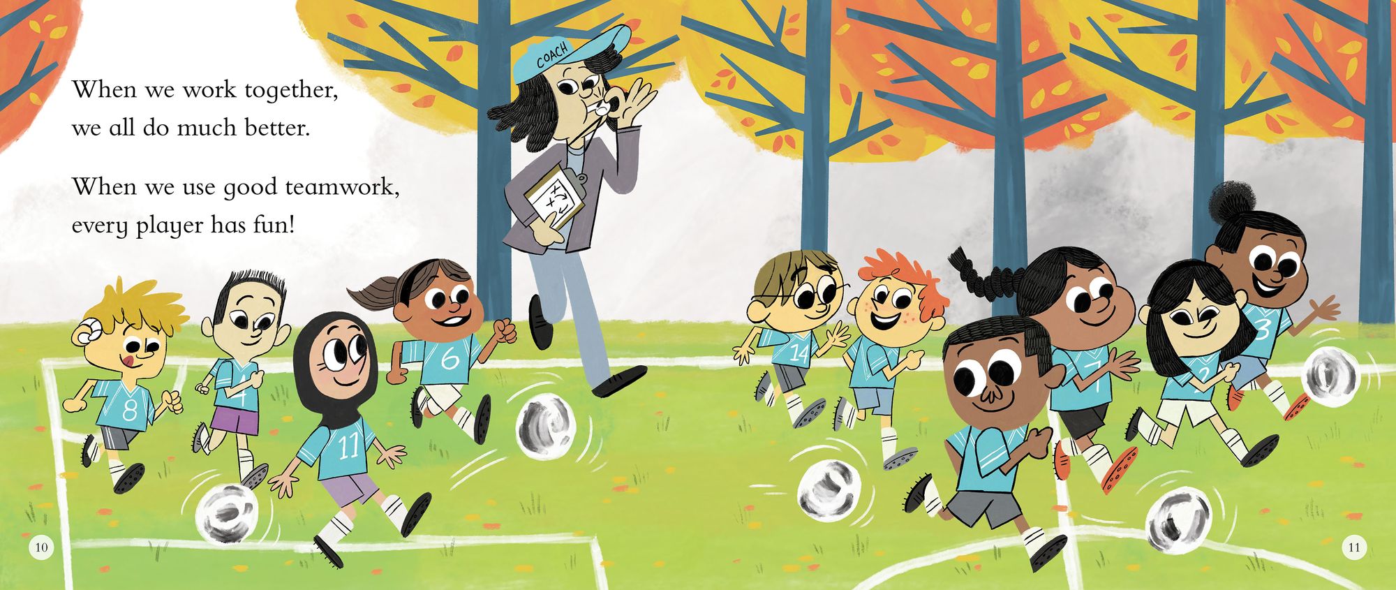 Good Sports Use Teamwork