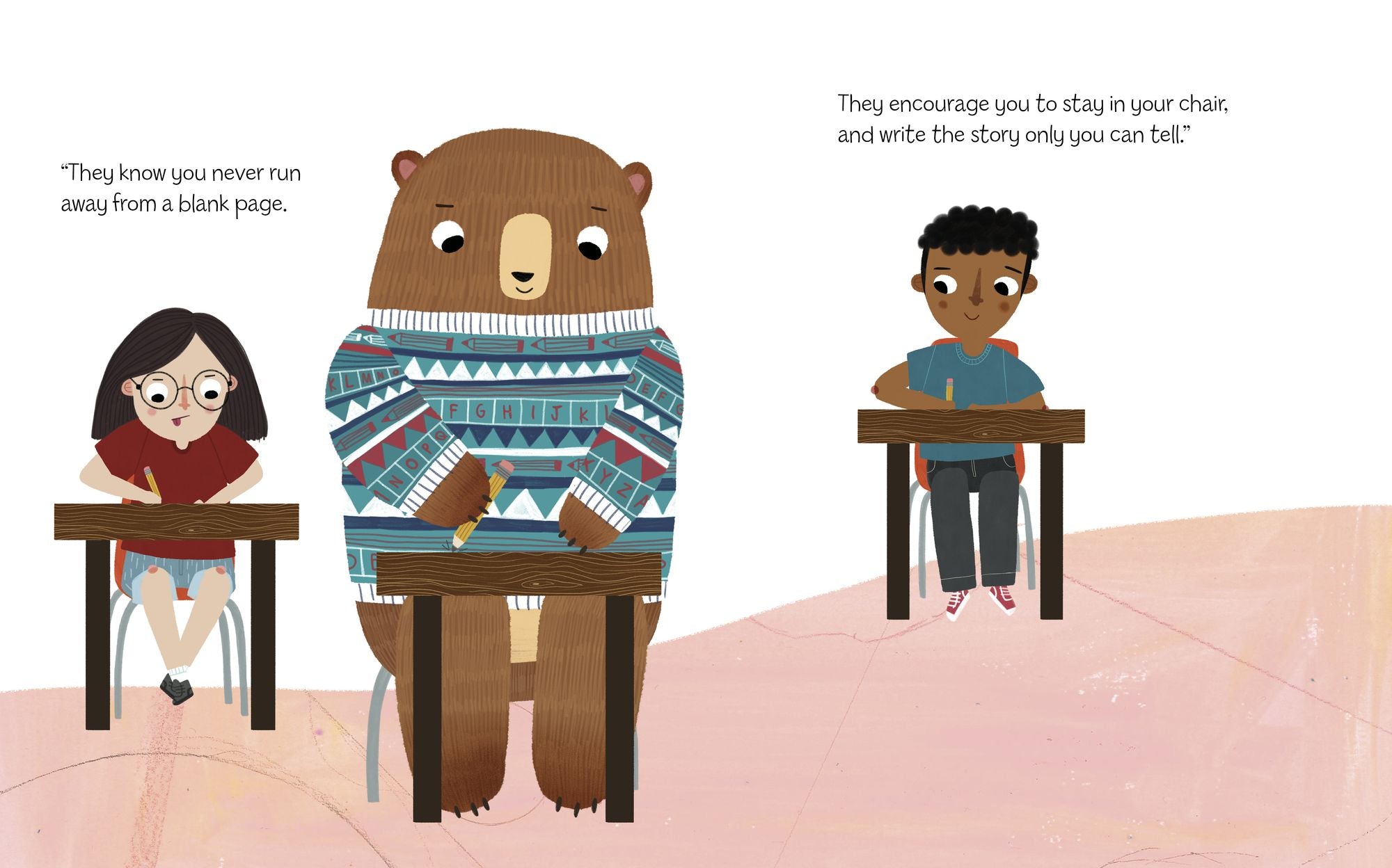 Bears Make the Best Writing Buddies
