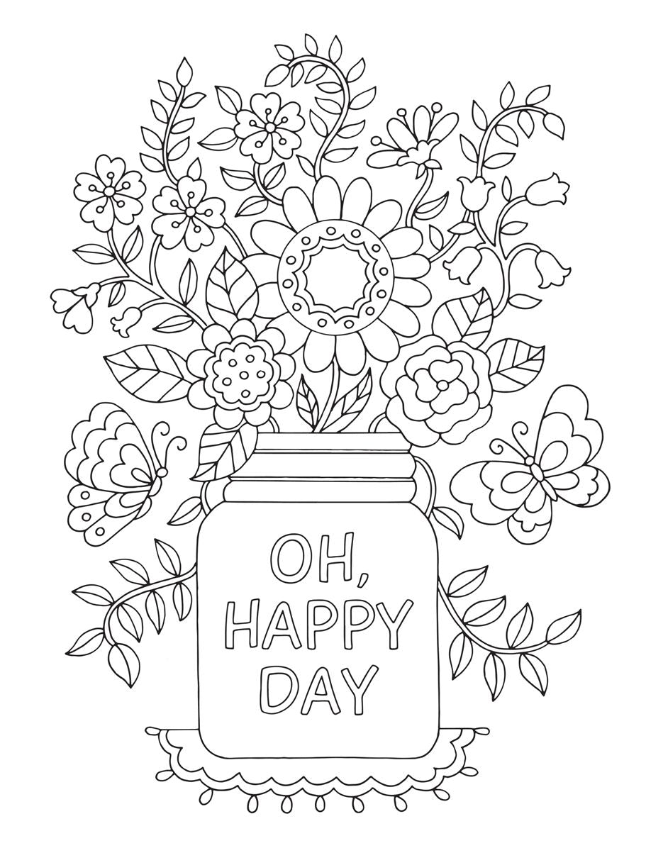 Nature's Sweet Moments: 50+ Super Cute Designs to Color - A Relaxing Coloring Book of Animals and Flowers for Adults and Kids