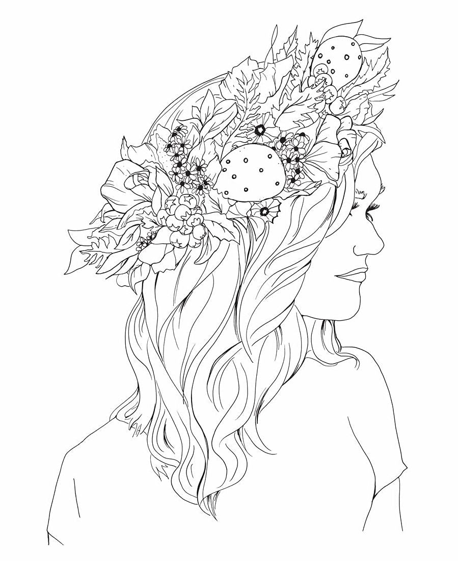 Floral Wonderland: A Blooming Coloring Retreat - A Relaxing Coloring Book of Beautiful Flowers for Adults