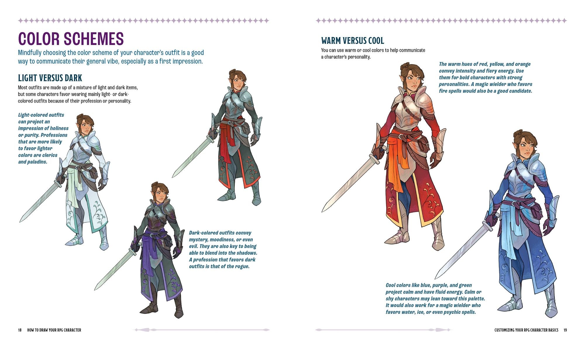 How to Draw Your RPG Character: Armor, Weaponry & Creature Companions - Guide to Drawing Clothing, Armor, Swords, and Dragons for Role-Playing Elves, Orcs, Druids, Sorcerers, and More: Customize Your Fantasy Character Step by Step