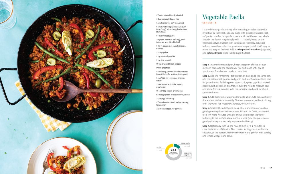 The Vegetarian Reset: 75 Low-Carb, Plant-Forward Recipes from Around the World