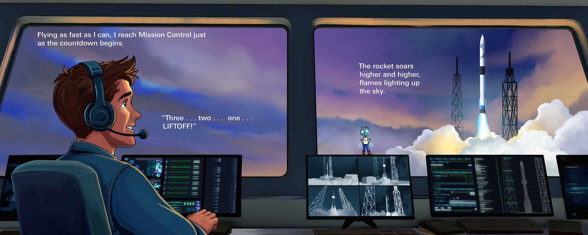 The Fly Who Flew Under the Sea