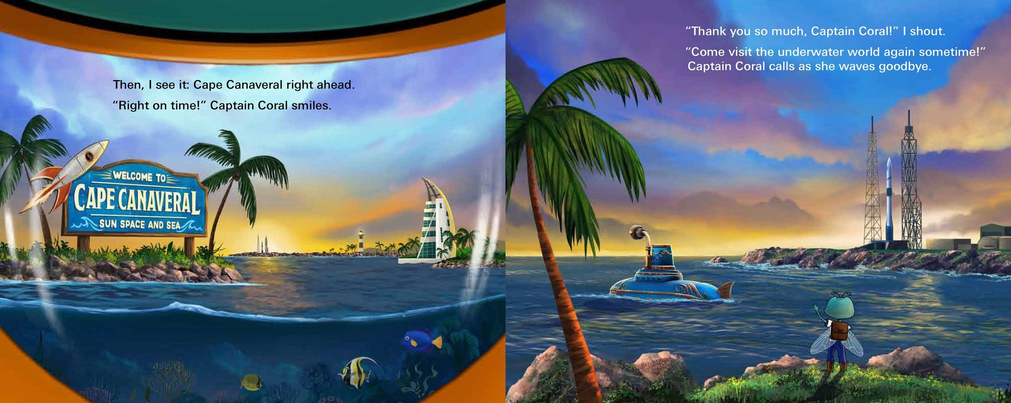 The Fly Who Flew Under the Sea