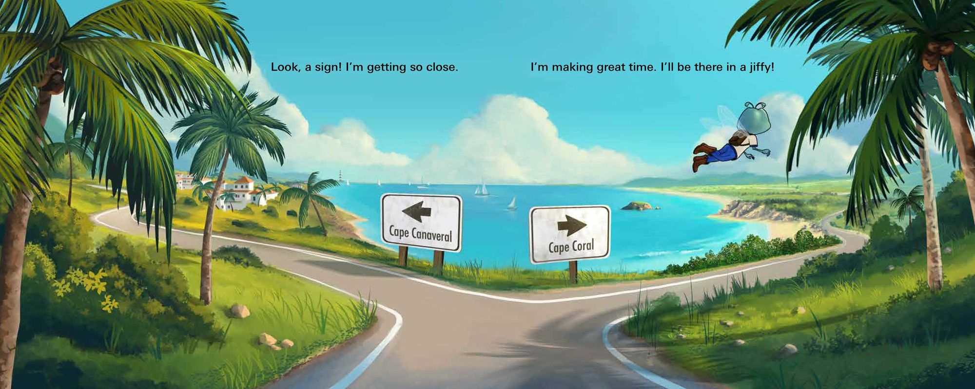 The Fly Who Flew Under the Sea