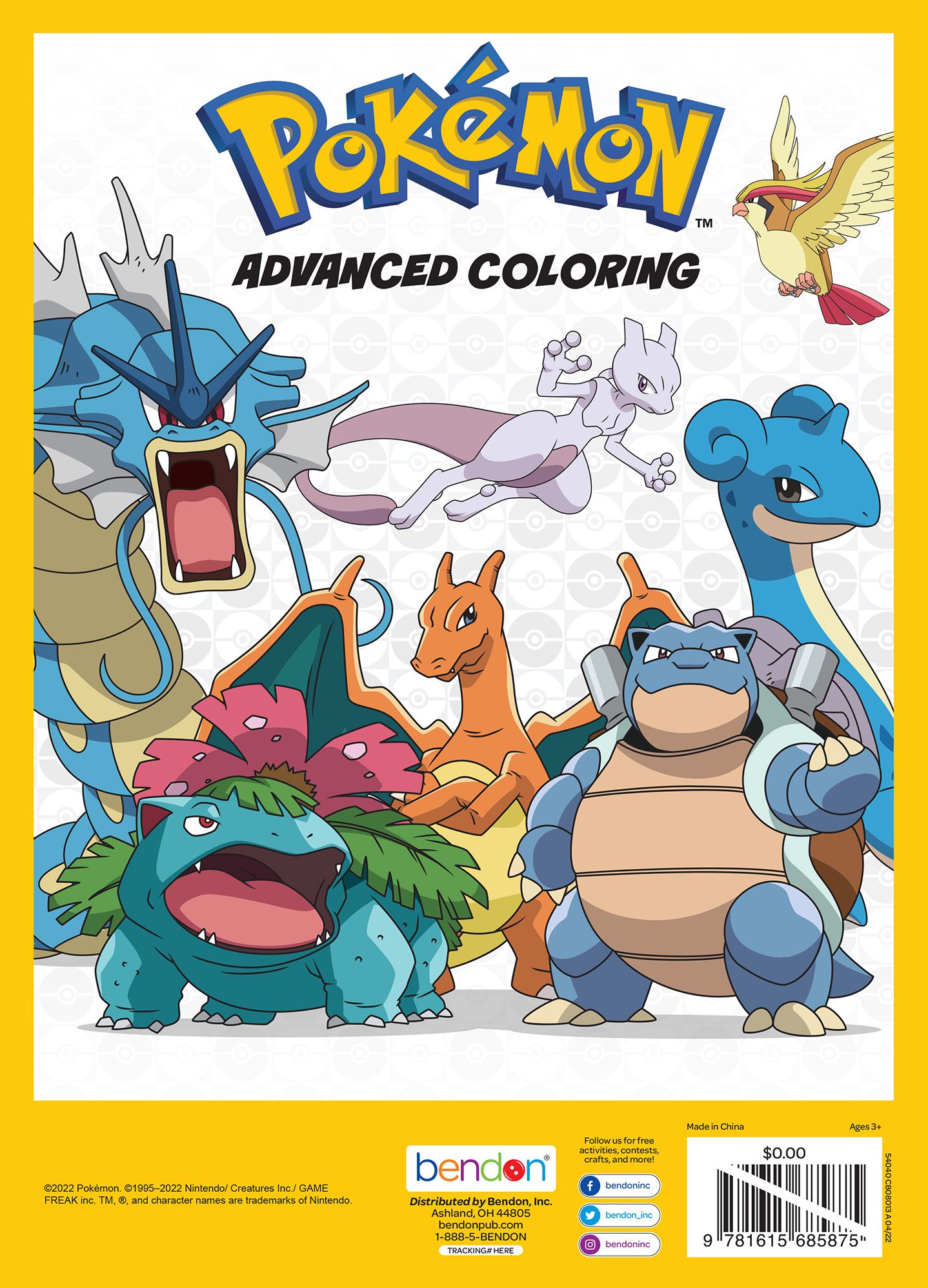 Pokemon Advanced Color Book