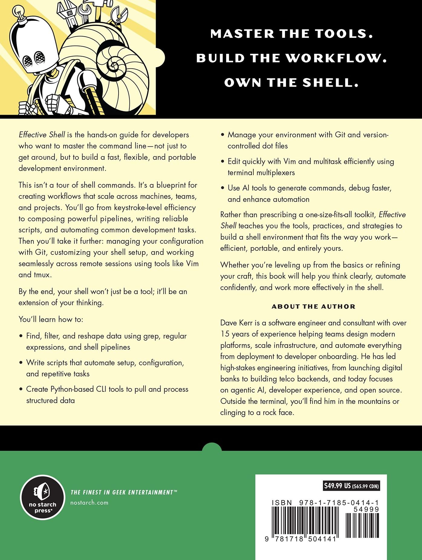 Effective Shell: A Practical User's Guide to Working Smarter on the Command Line