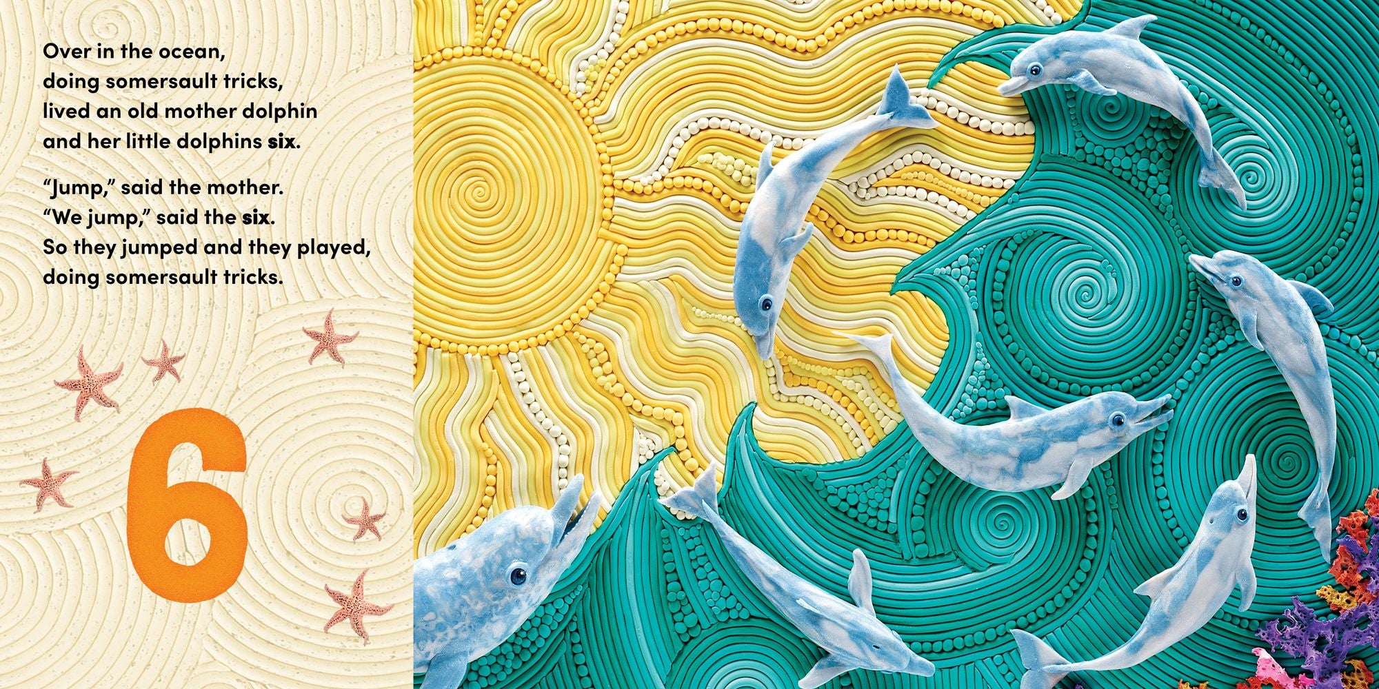 Over in the Ocean: A beach baby animal habitat book