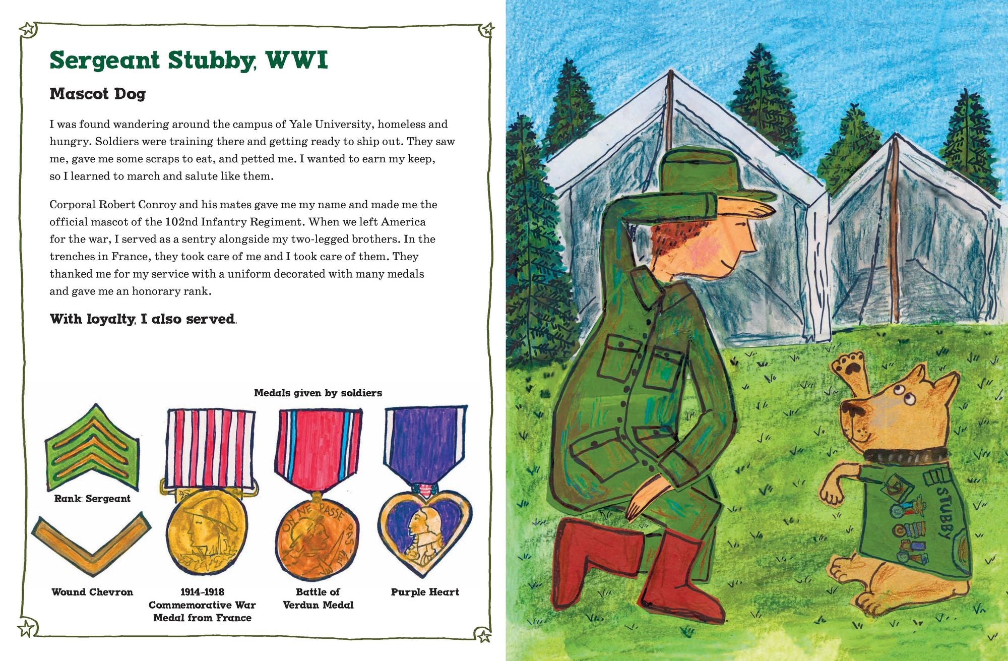 We Also Served: True Stories of Brave Animals in the Military and Other Heroic Tales