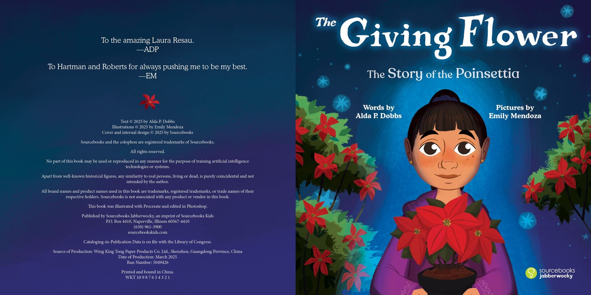 The Giving Flower: The Story of the Poinsettia