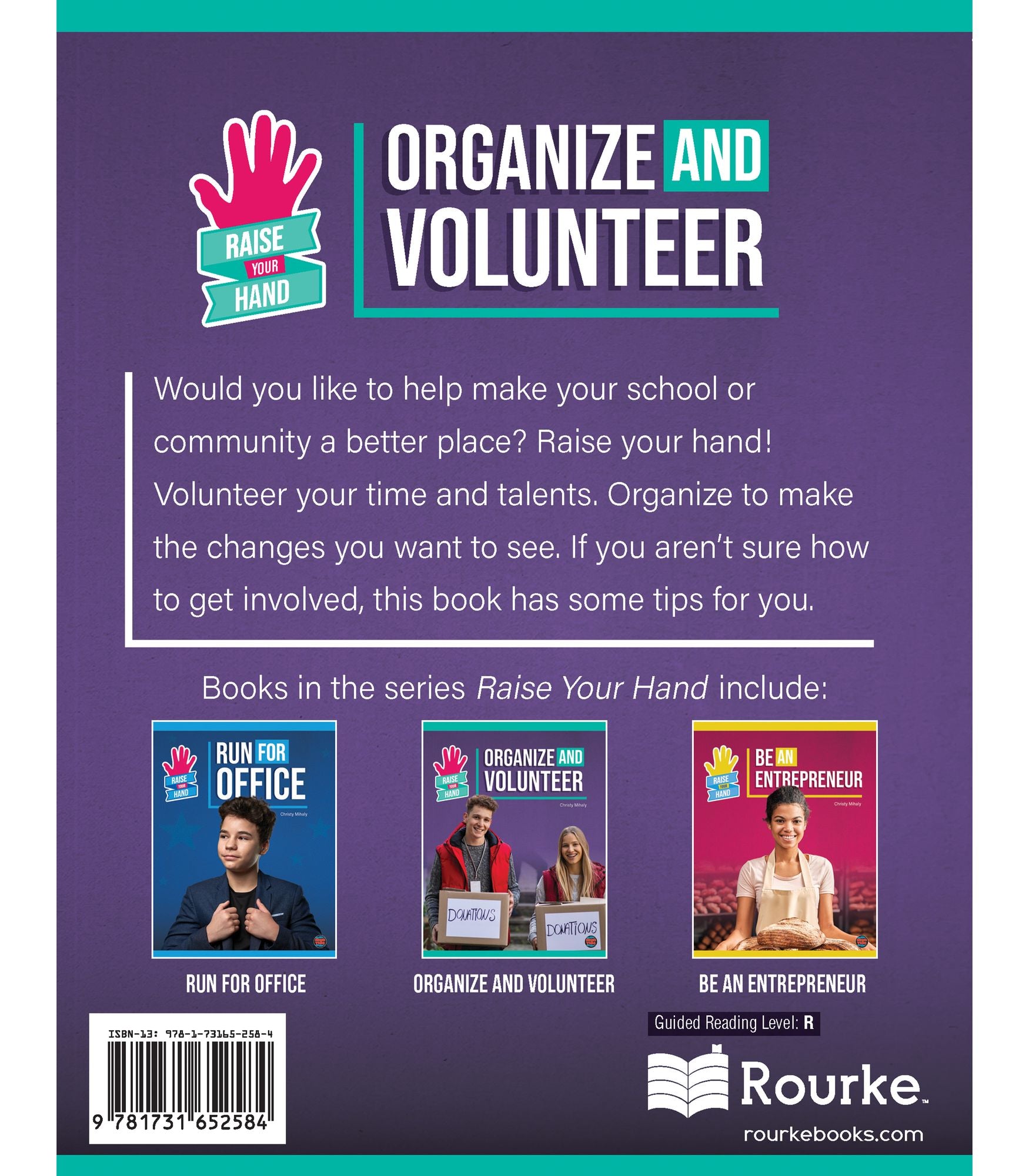 Organize and Volunteer