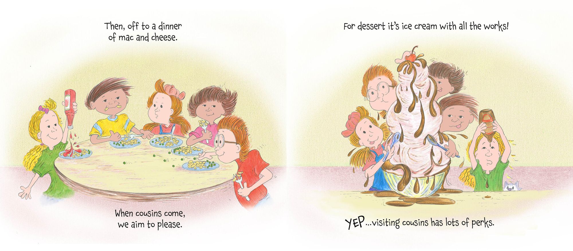 The Cousins are Coming: A Childrens Picture Book About Family, Love and Building Memories