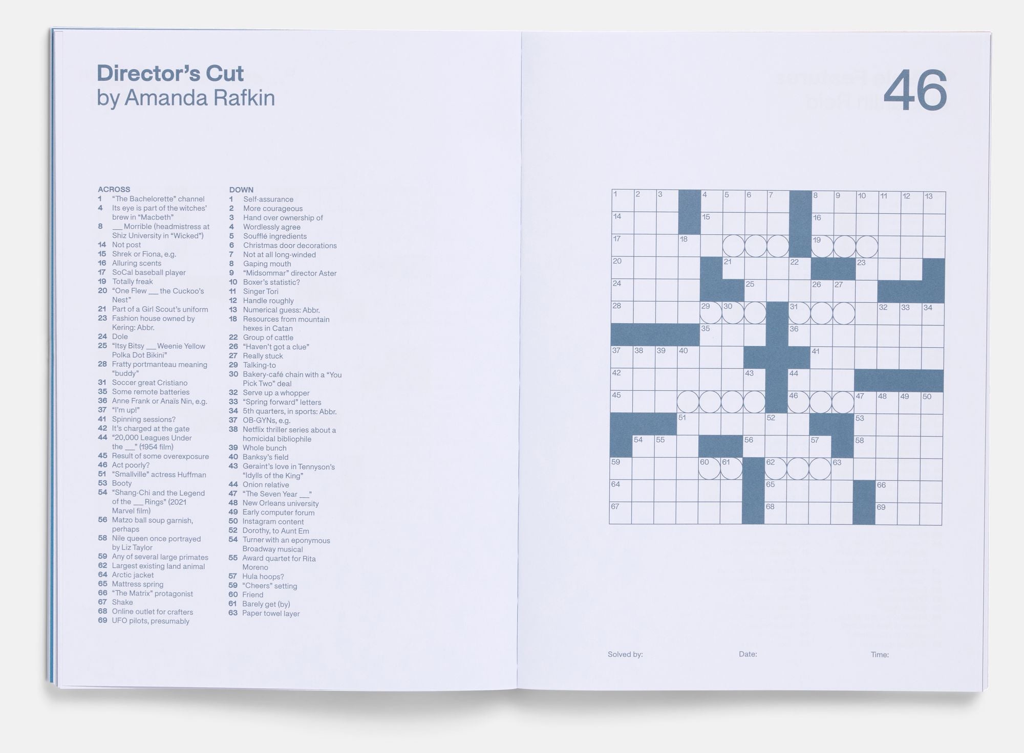 99 Movie Crosswords