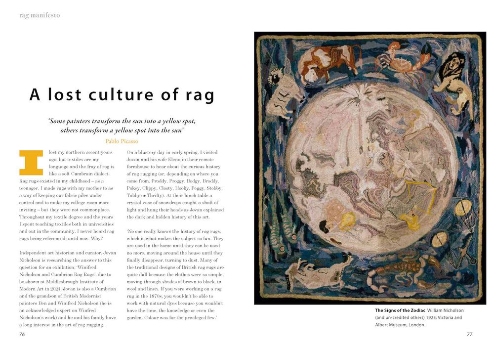 Rag Manifesto: Making, folklore and community