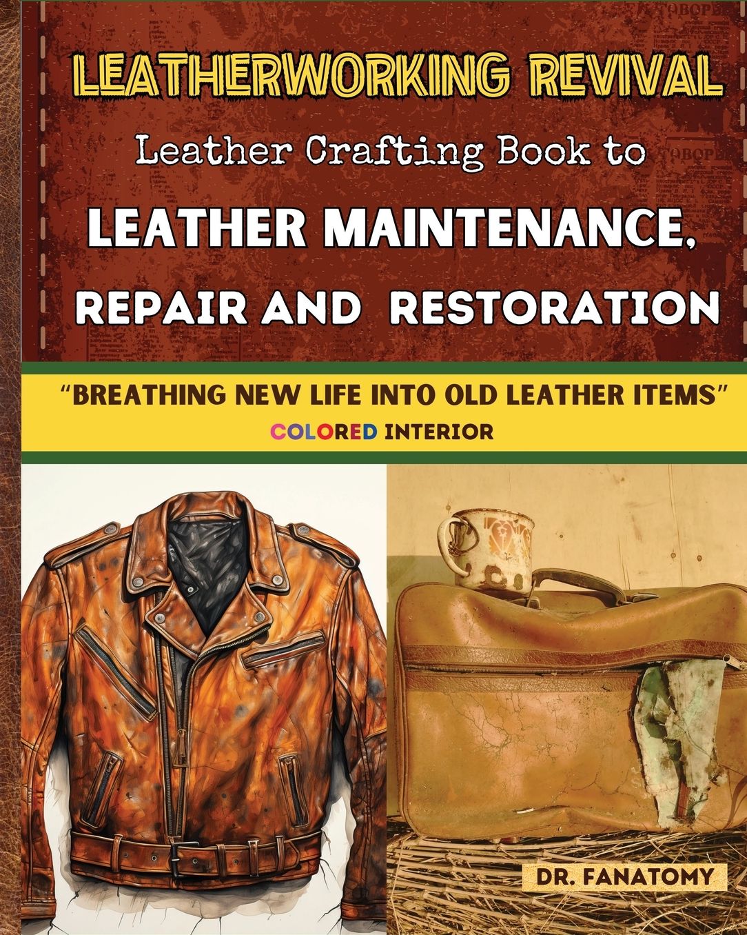 Leatherworking Revival: Leather Crafting Book to Leather Maintenance, Repair and Restoration: Breathing New Life into Old Leather Item