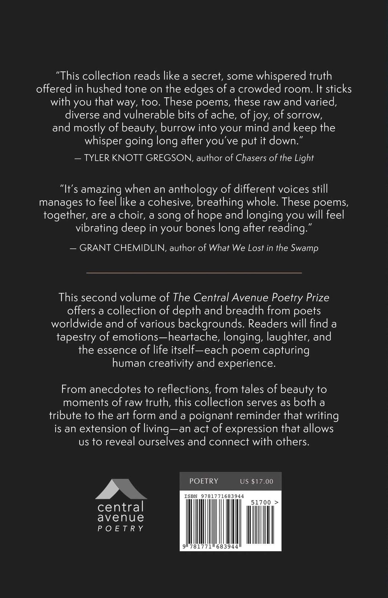 The Central Avenue Poetry Prize 2025