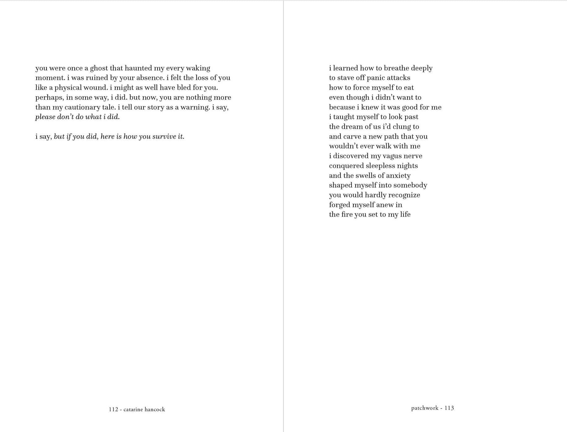 Patchwork: A Poet's Guide to Love