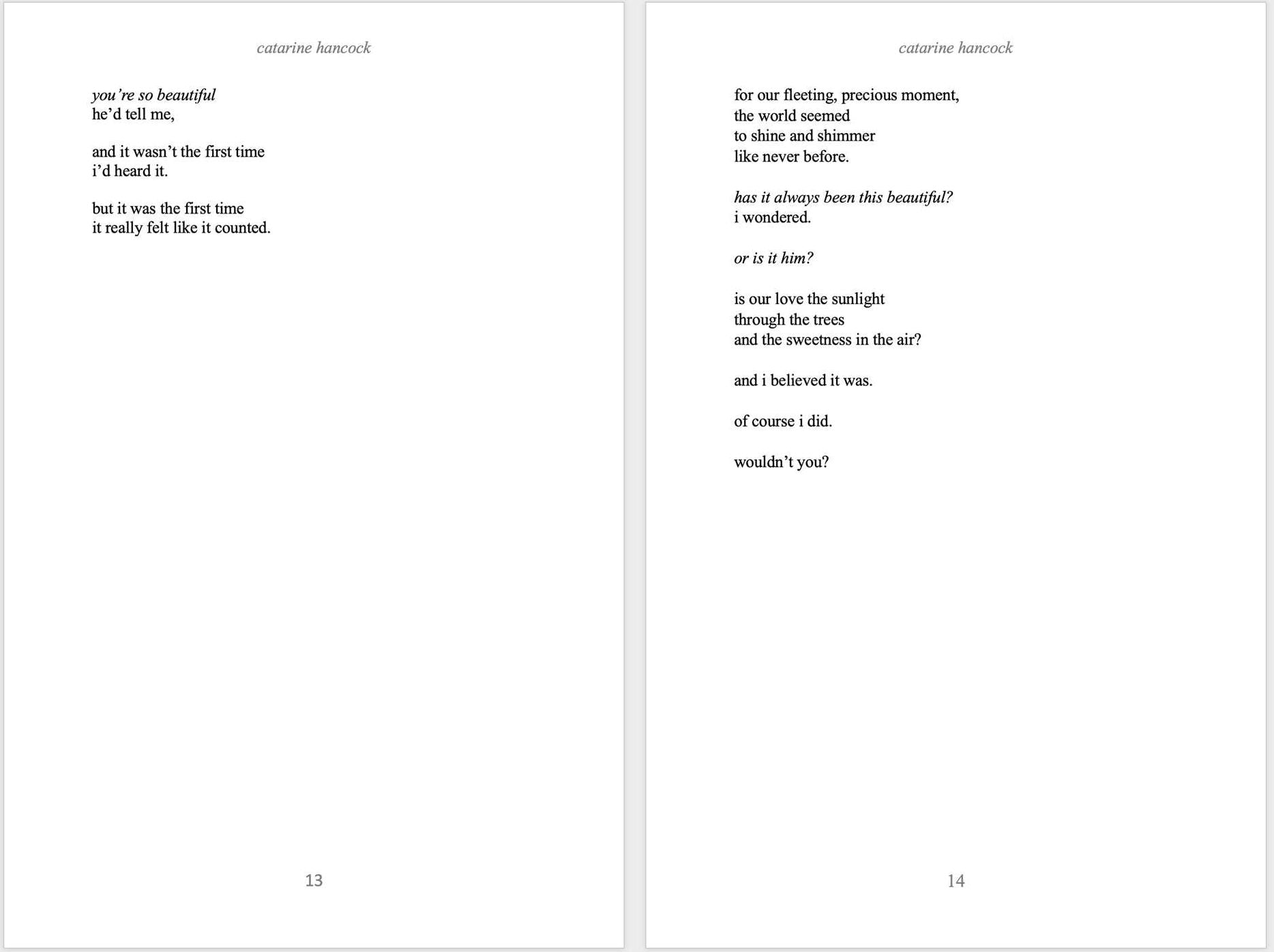 Patchwork: A Poet's Guide to Love