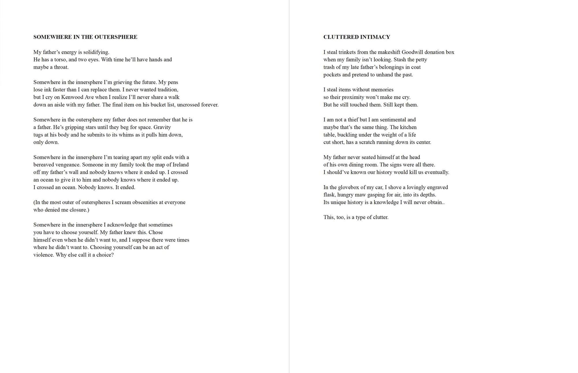 Burning the Ghost Light: Poems