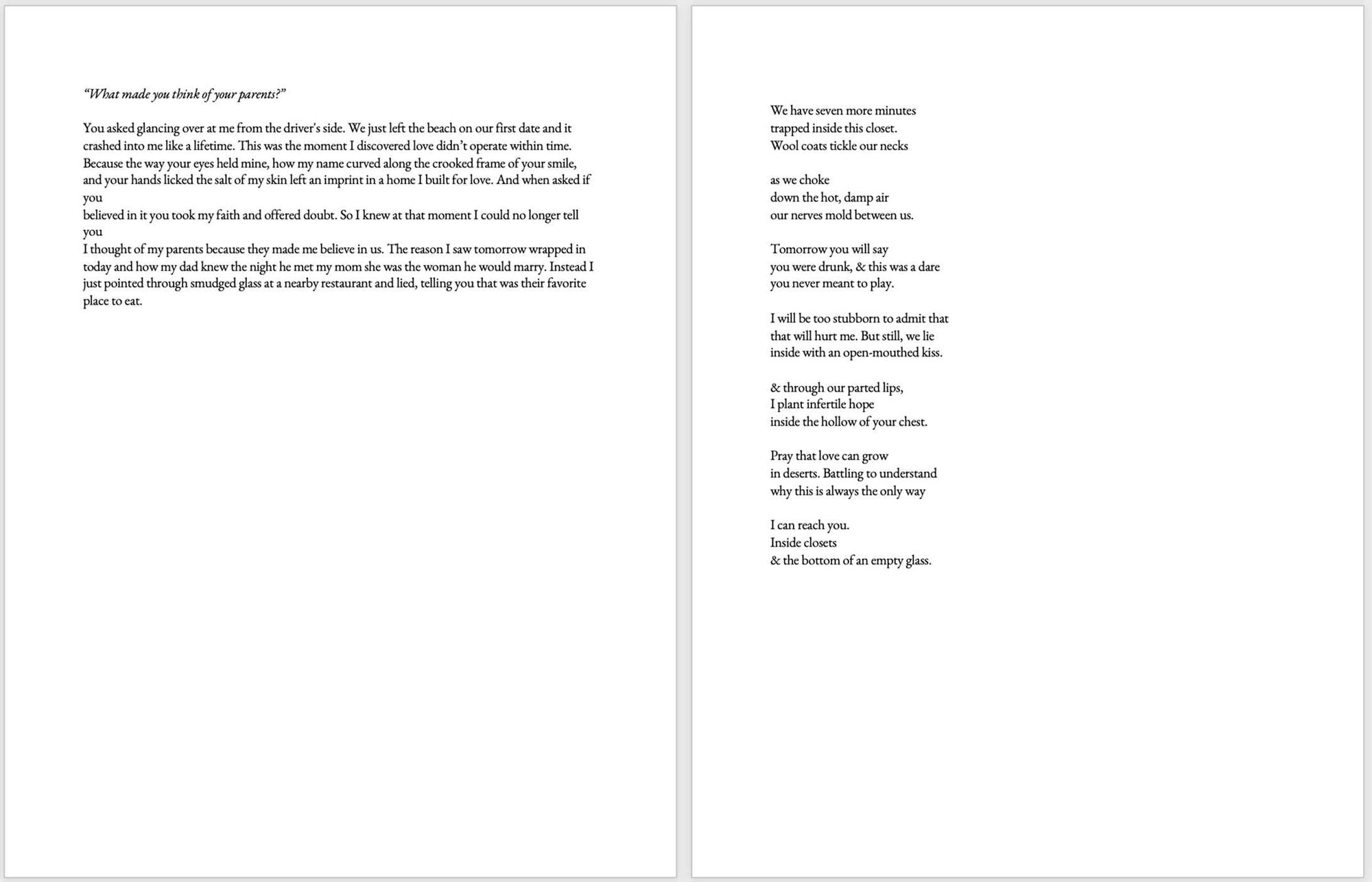 The Apple of Their Throat: Poems