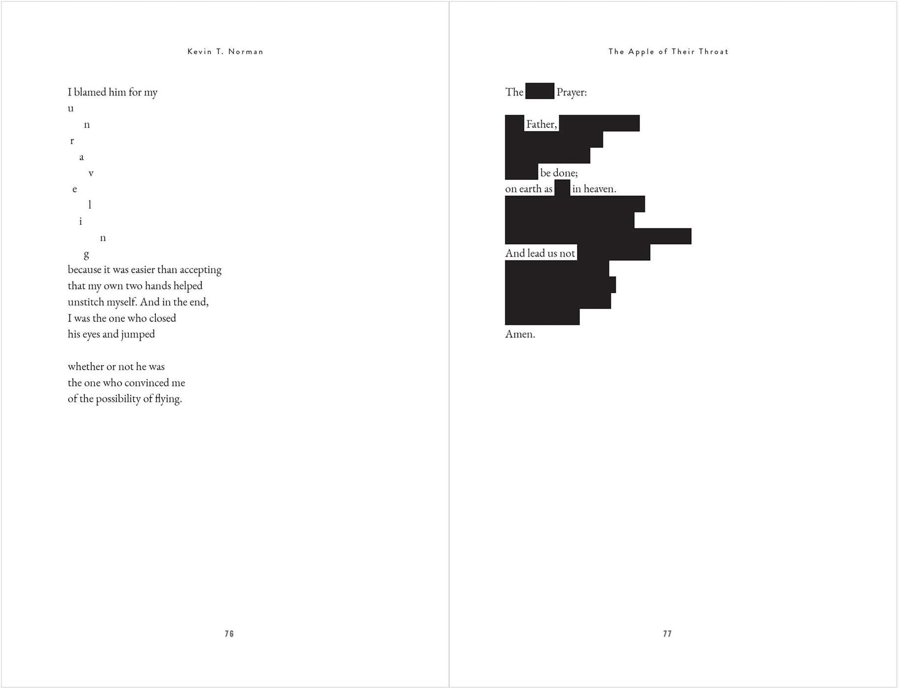 The Apple of Their Throat: Poems