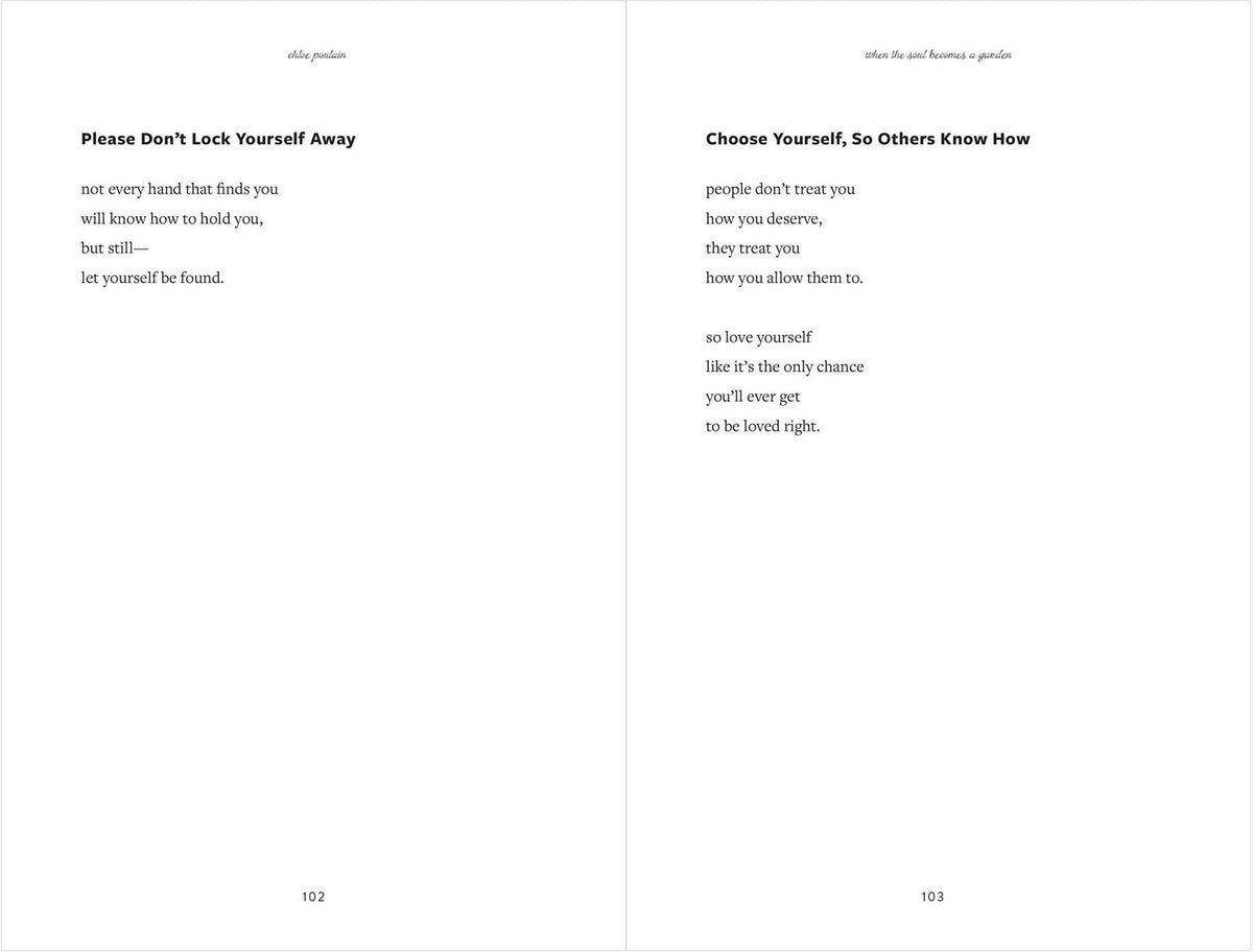 When the Soul Becomes a Garden: Poems and Intuitive Healing