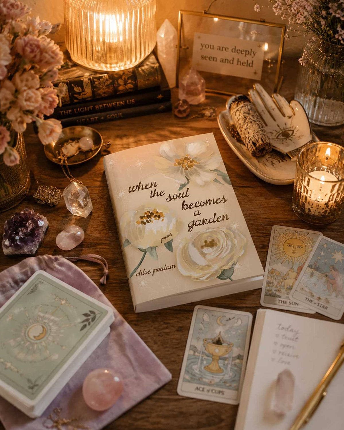 When the Soul Becomes a Garden: Poems and Intuitive Healing