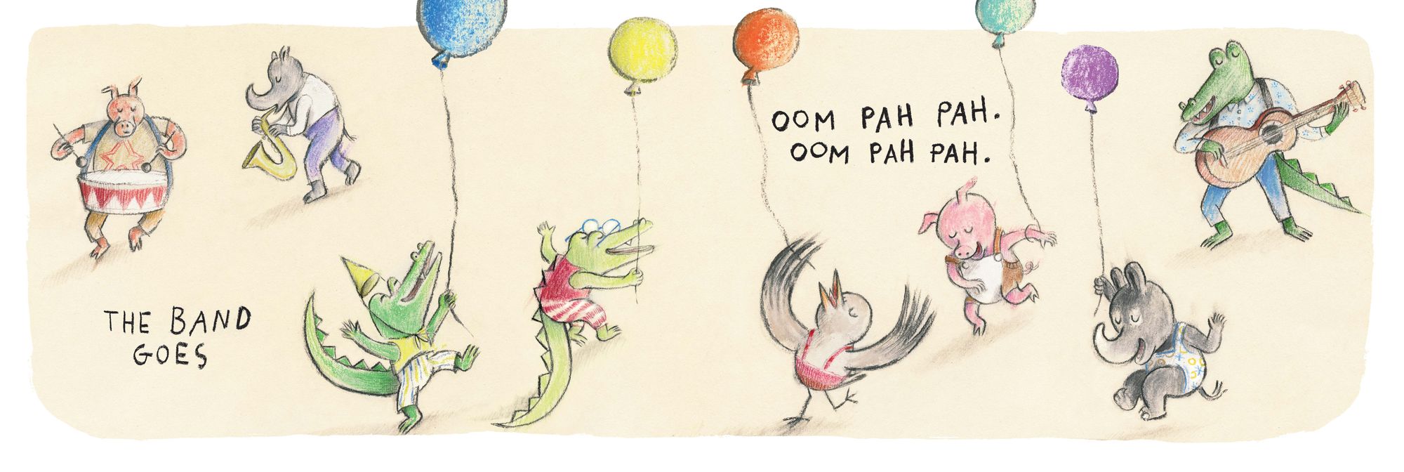What Does Little Crocodile Say At the Birthday Party?