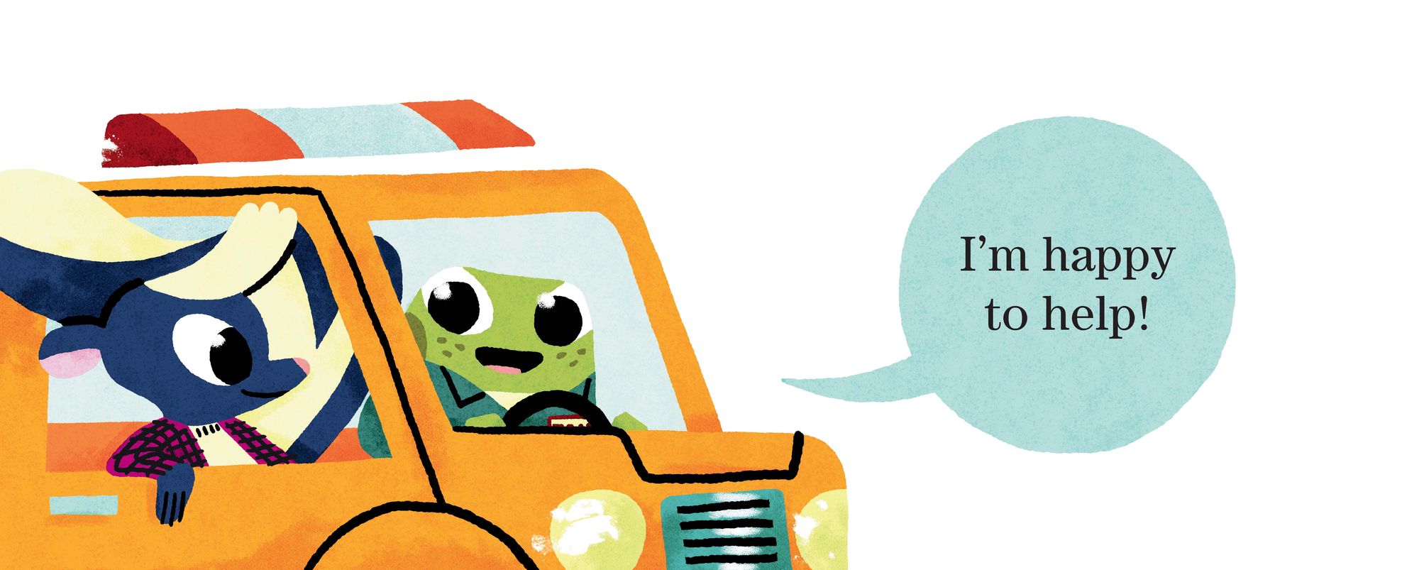 Towed by Toad
