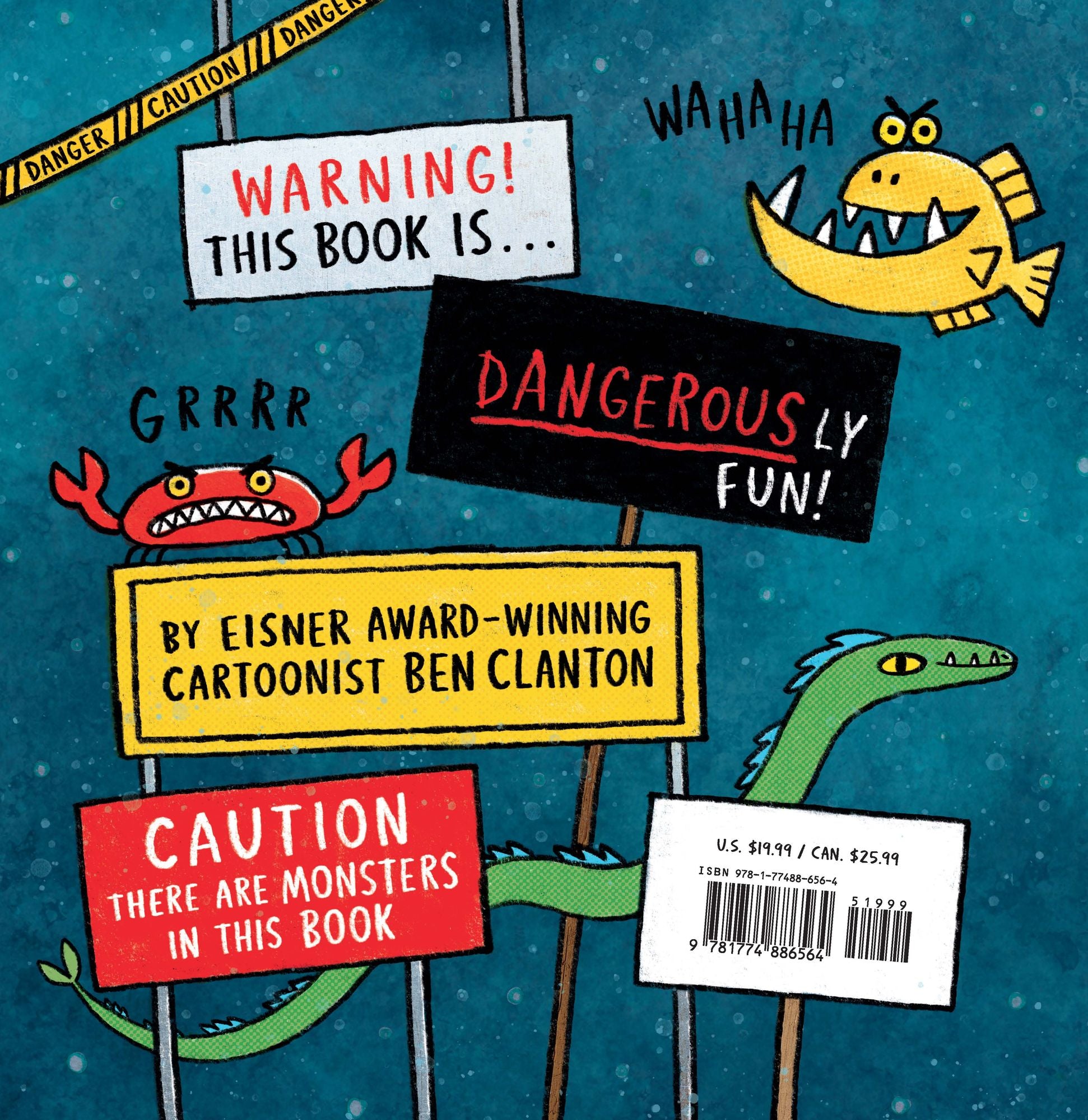 This Book Is Dangerous! (A Narwhal and Jelly Picture Book #1)