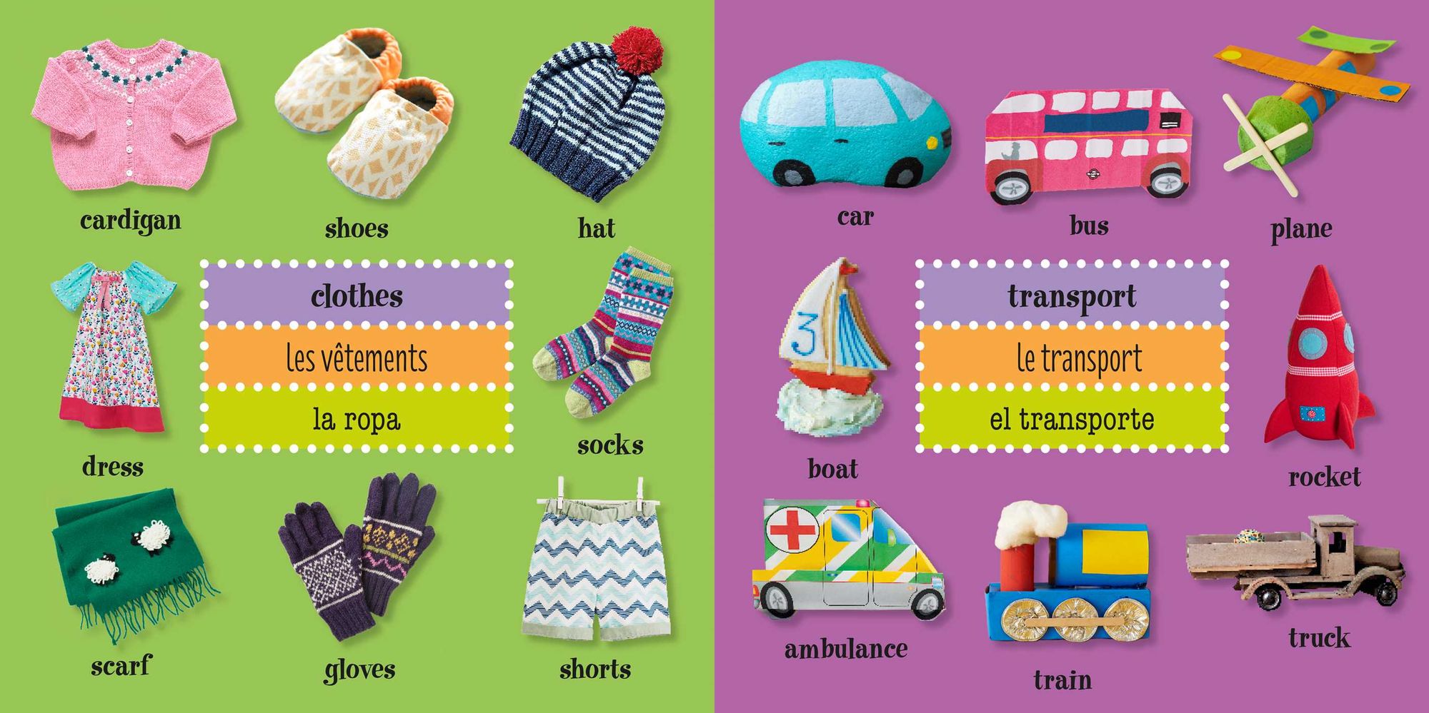 My Very First 100 Words: In English, French, and Spanish