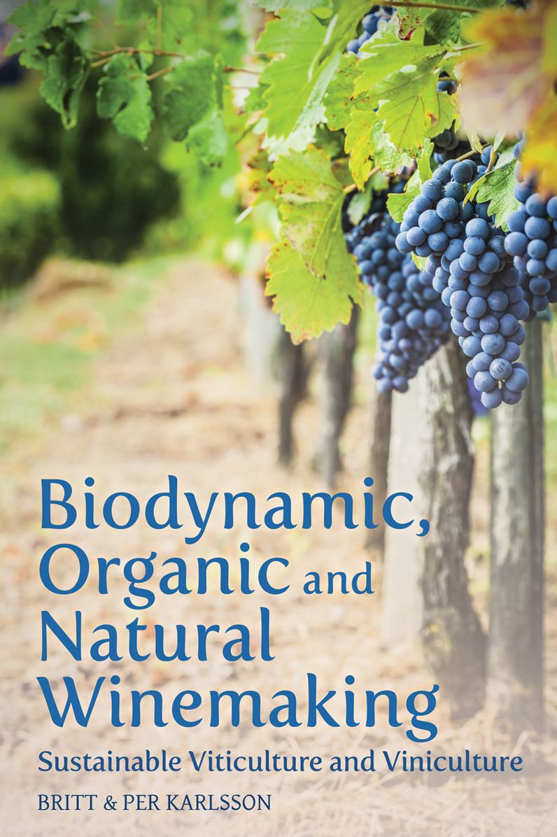 Biodynamic, Organic and Natural Winemaking: Sustainable Viticulture and Viniculture