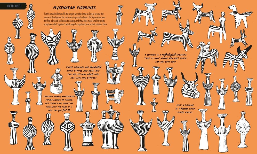 Amazing Ancient Art: A Seek-and-Find Activity Book