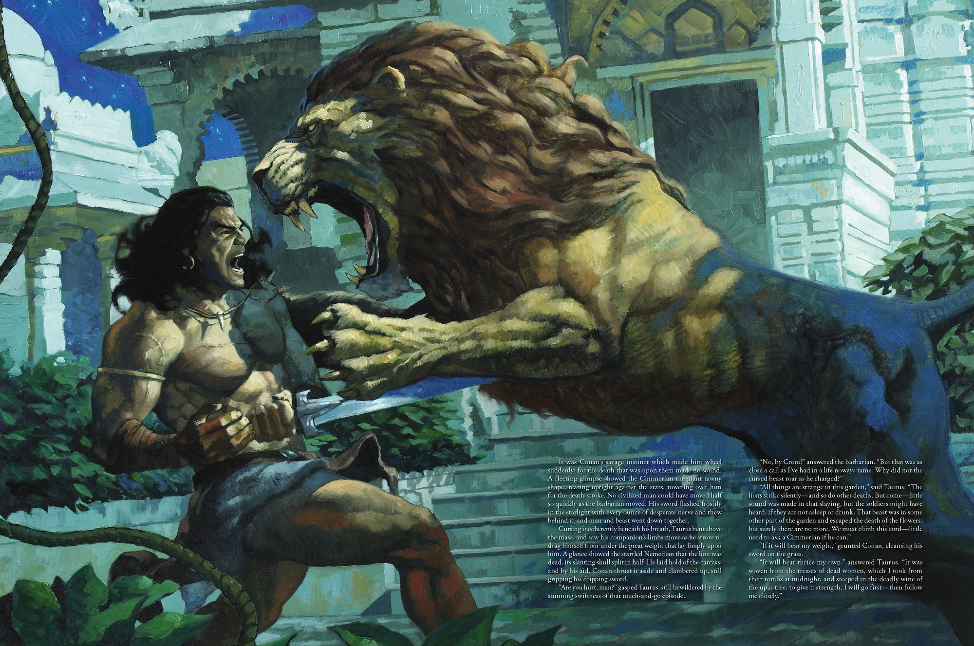 Conan Illustrated: The Tower of the Elephant