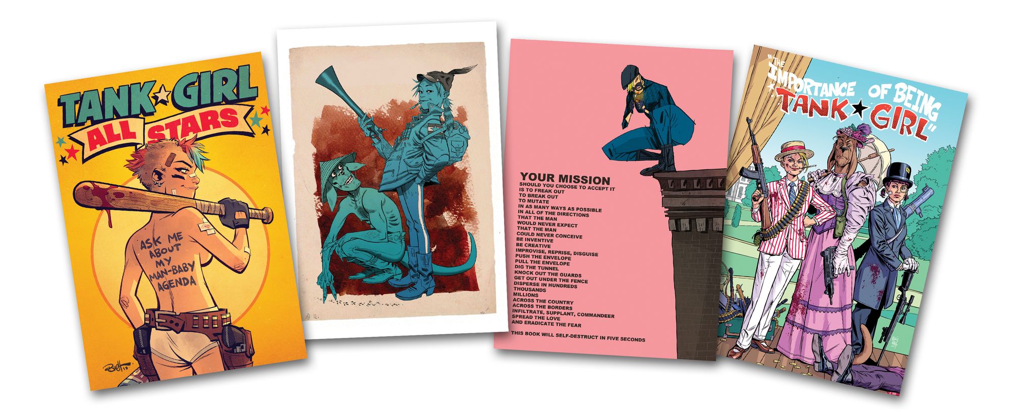 Tank Girl: Unclenched Slipcase Set