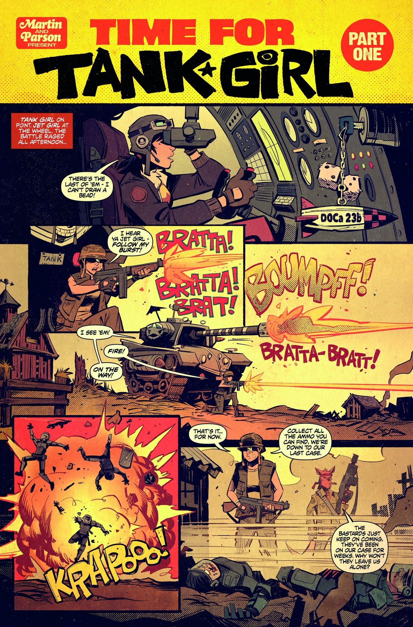 Tank Girl: Unclenched Slipcase Set