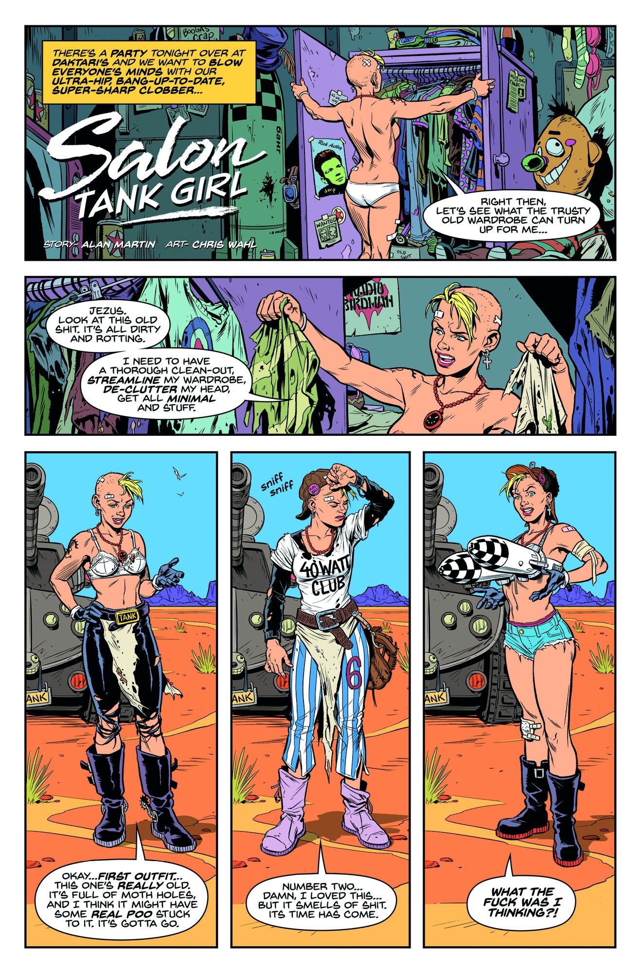 Tank Girl: Unclenched Slipcase Set