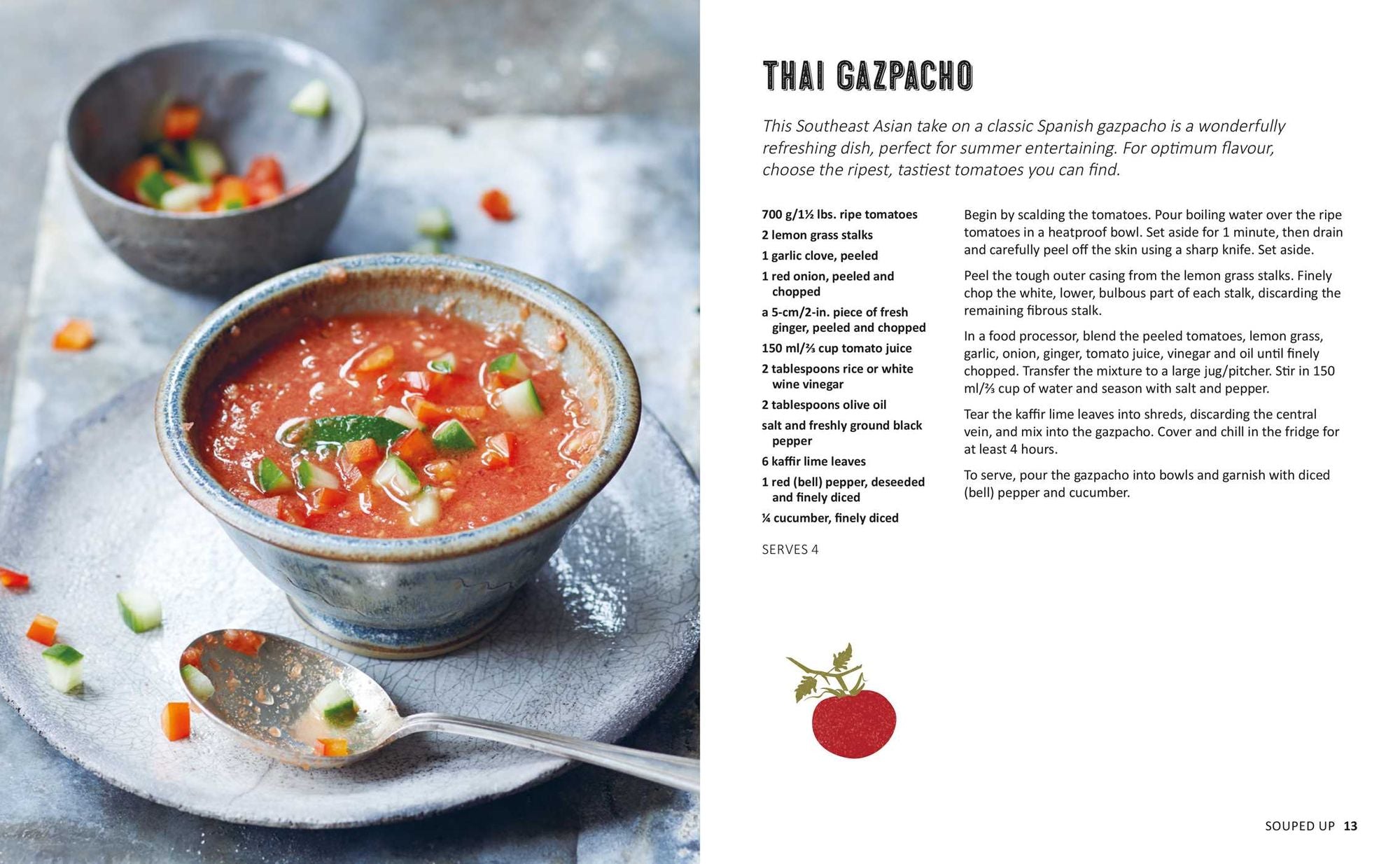 Souped Up: Deliciously nutritious recipes for satisfying homemade soups