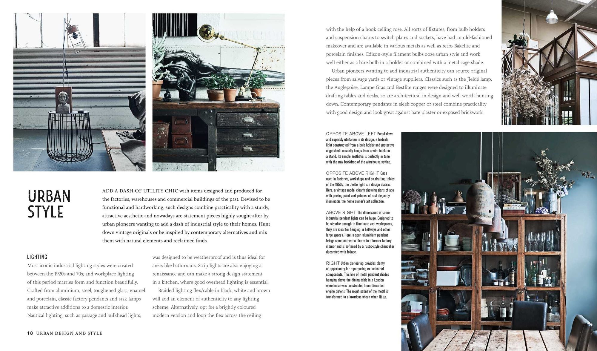Urban Style: Interiors inspired by Industrial Design