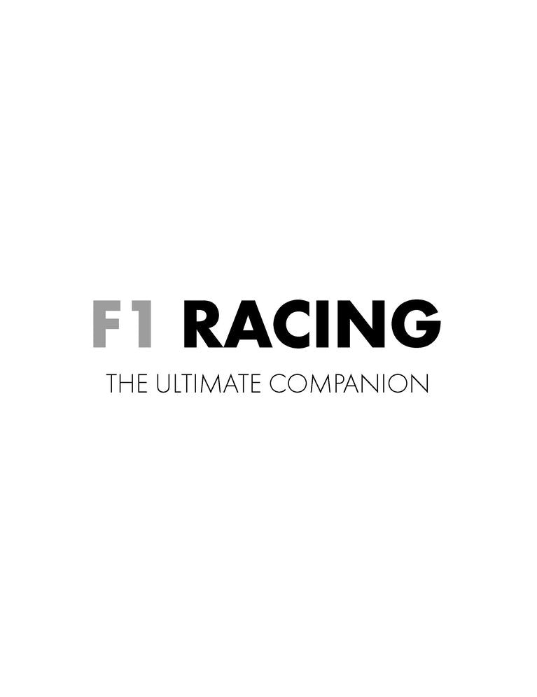 F1 Racing: The Ultimate Companion