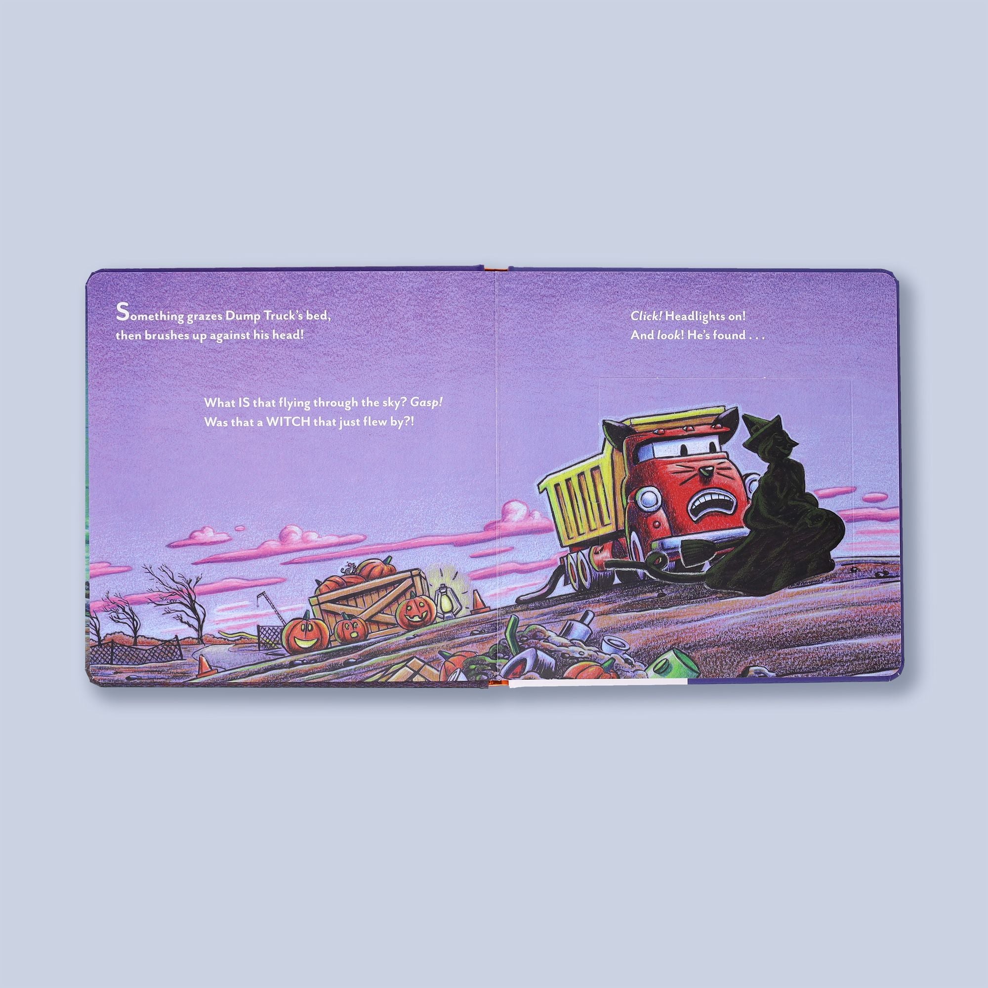 Construction Site Gets a Fright!: A Halloween Lift-the-Flap Book