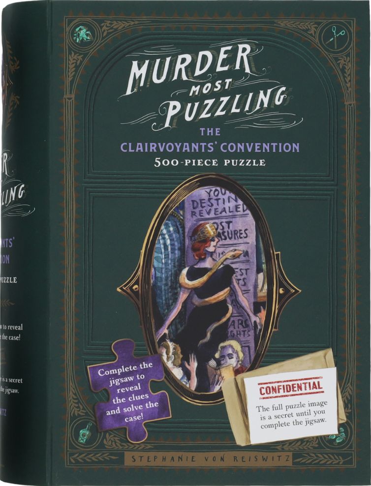 Murder Most Puzzling: The Clairvoyants' Convention 500-Piece Puzzle