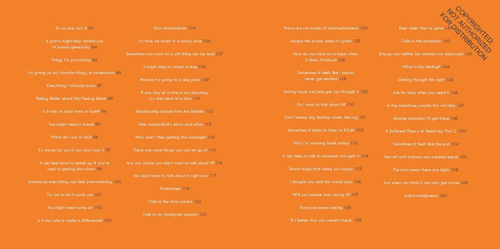 Maybe This Will Help: How to Feel Better When Things Stay the Sa,: How to Feel Better When Things Stay the Same