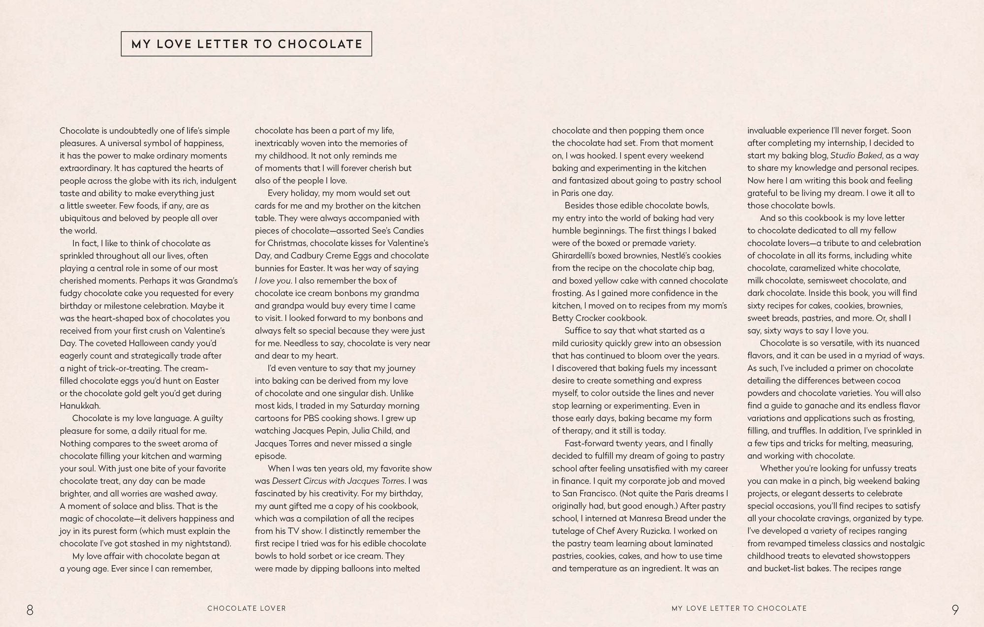 Chocolate Lover: A Baking Book-Decadent Treats