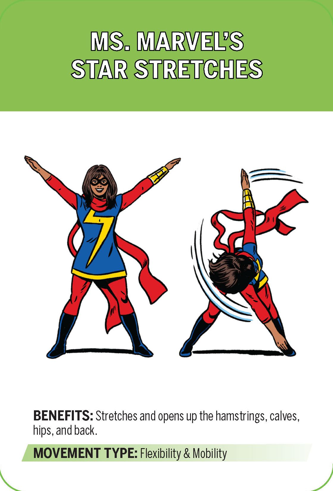 Marvel Fitness Deck: Be the Hero of Your Exercise Adventure