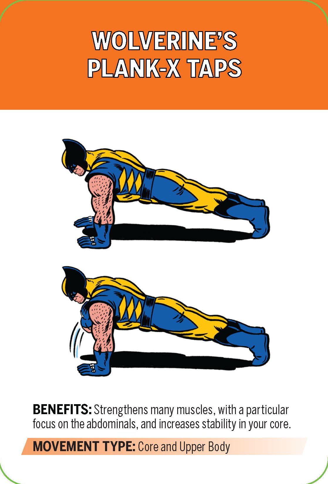 Marvel Fitness Deck: Be the Hero of Your Exercise Adventure